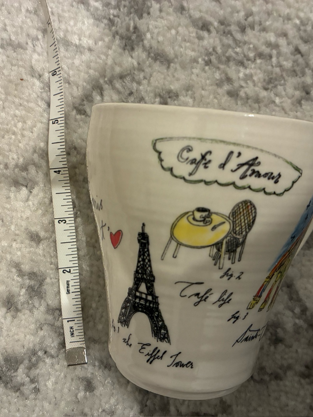 Linea Carta "I Love Paris" coffee mug - Picture 13 of 13